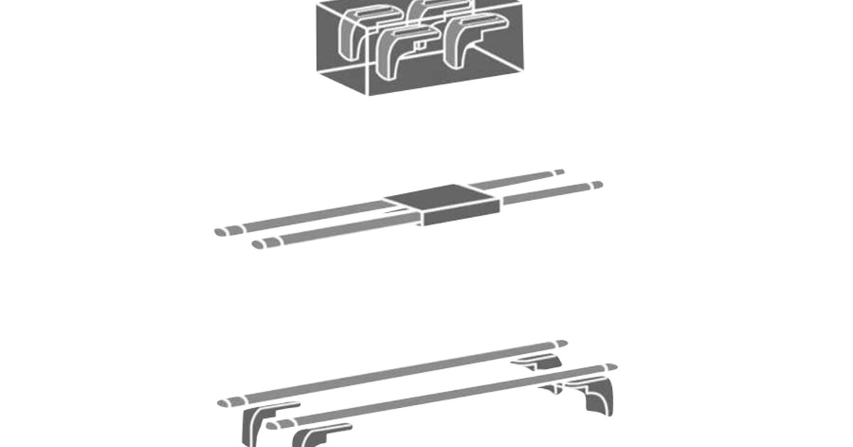 AMC steel roof bar S49+ Des produits Mont Blanc