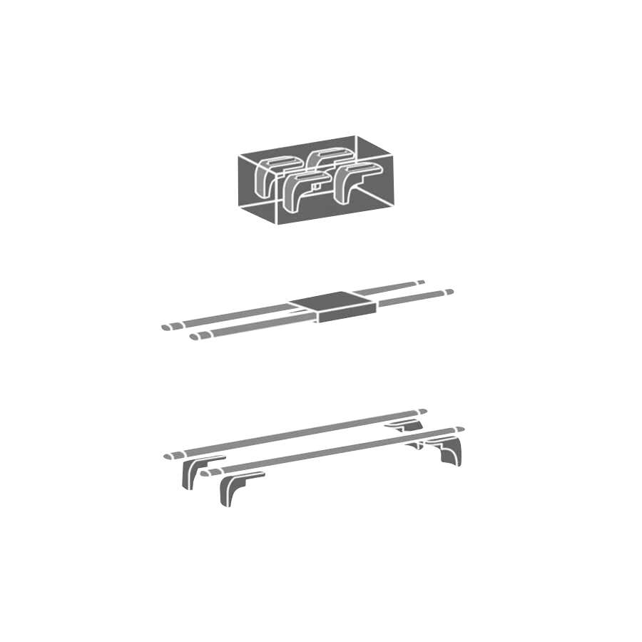 Activa aluminium roof bar Aero 1250 Products Mont Blanc