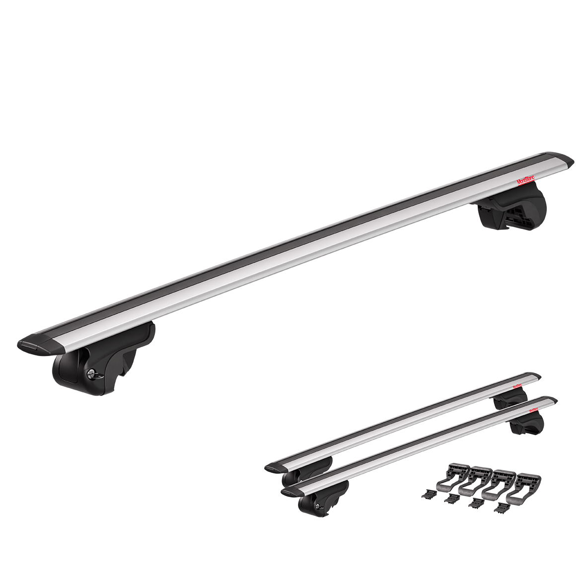 Activa Aero+ Roof Rack & Adapter Kit 01