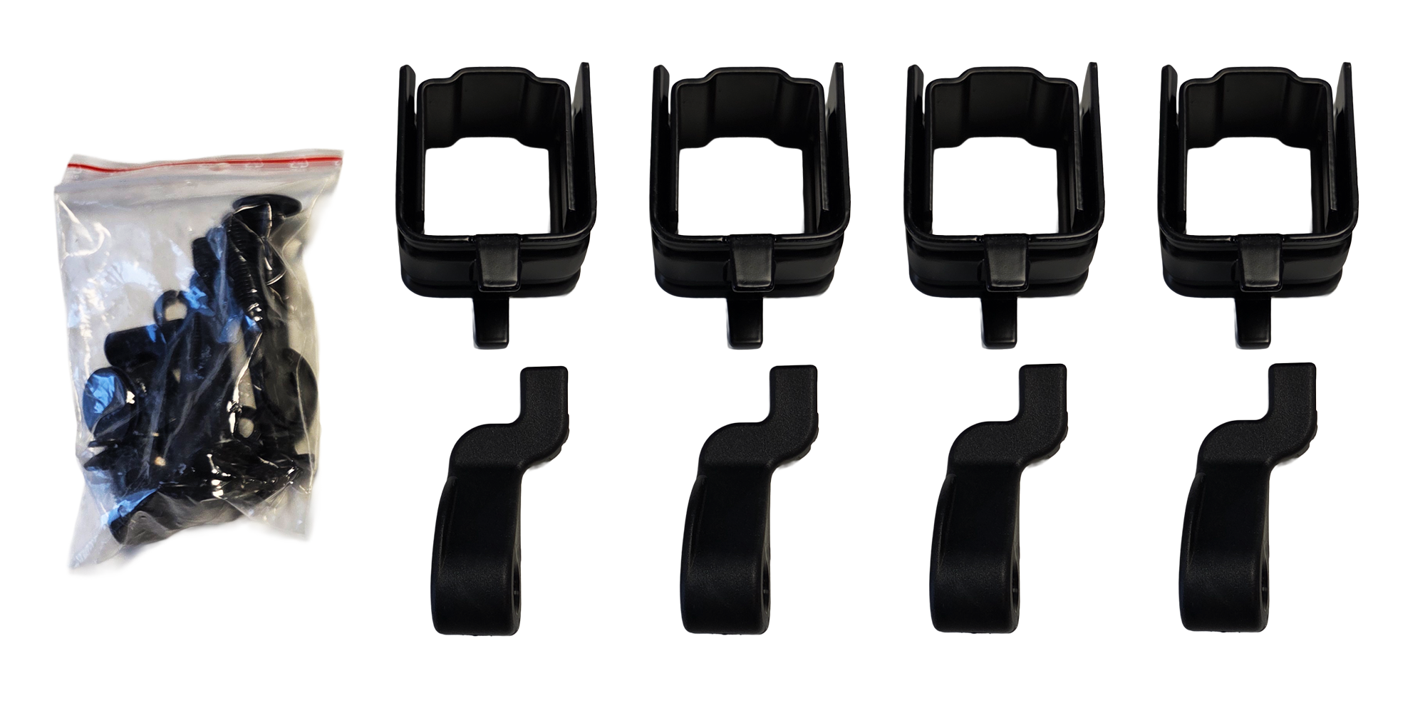 Crest Ridge ski rack steel bar adapter kit